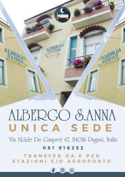 Albergo Sant'Anna Pagani Exterior foto